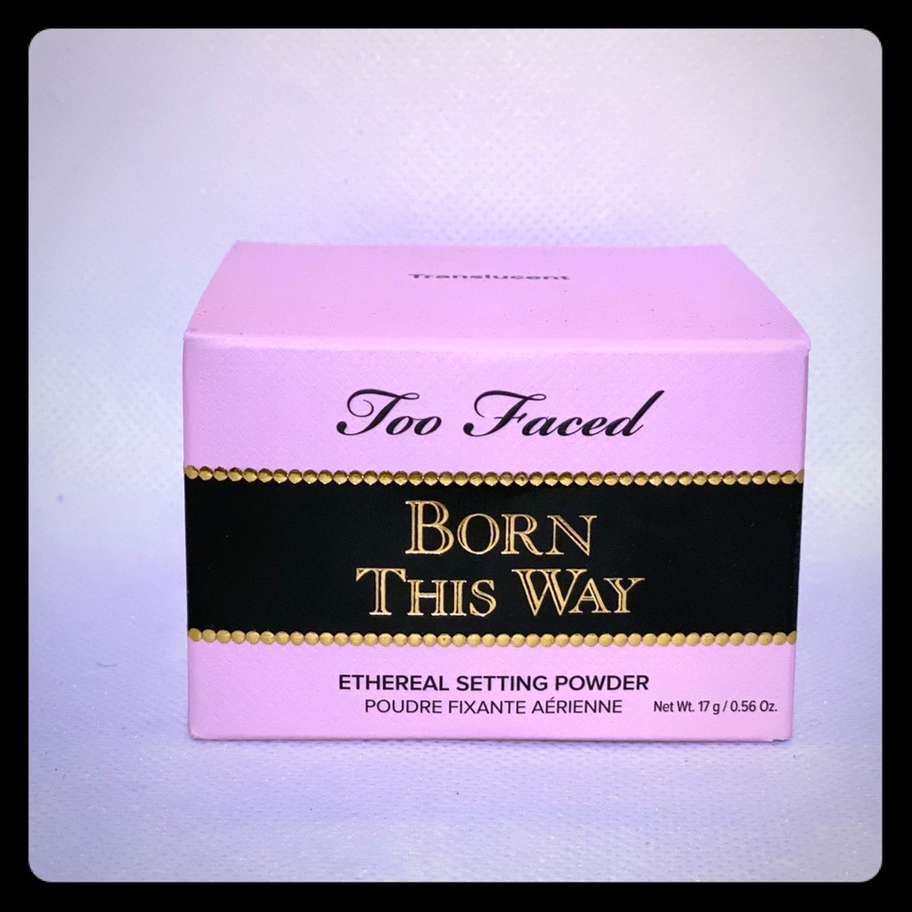Too Faced translucent setting powder